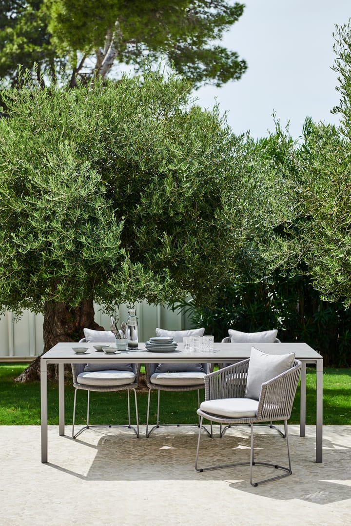 Pure bord 200x100 cm Concrete grey-taupe Cane-line