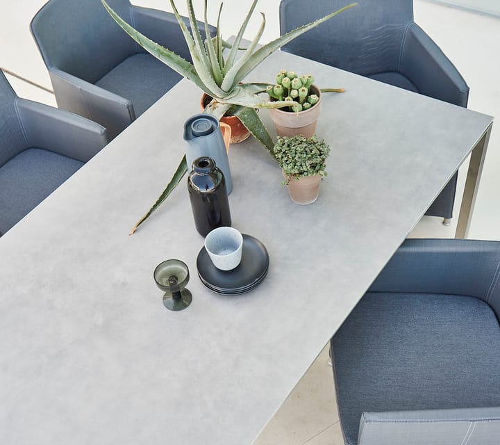 Pure bord 200x100 cm Concrete grey-taupe Cane-line