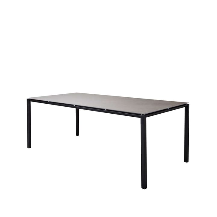 Pure spisebord - Basalt grey-lava grey 200x100 cm - Cane-line