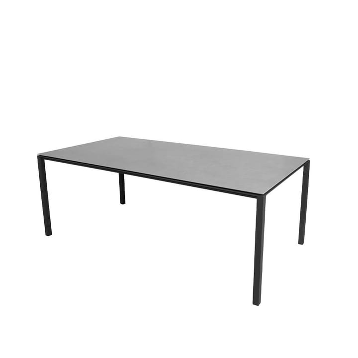 Pure spisebord - Concrete grey-lava grey 200x100 cm - Cane-line