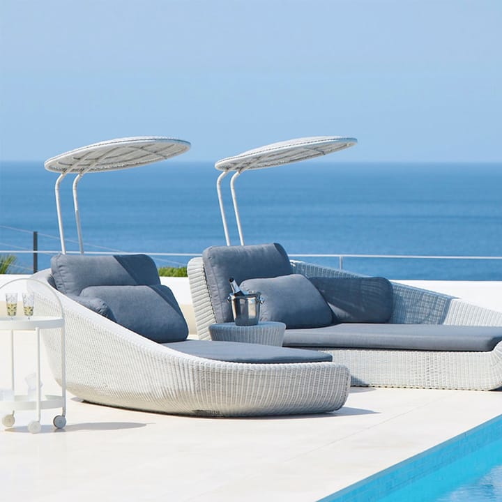 Savannah daybed, Black, venstre Cane-line