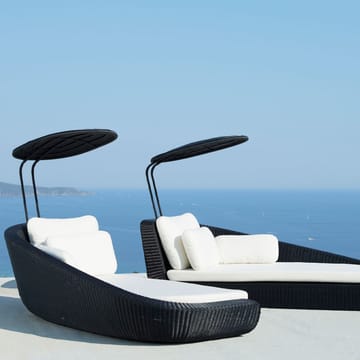 Savannah daybed - Black, venstre - Cane-line