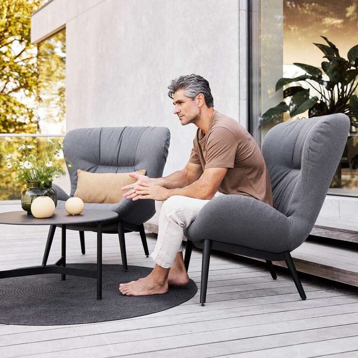 Serene loungestol, Cane-Line airtouch grey Cane-line
