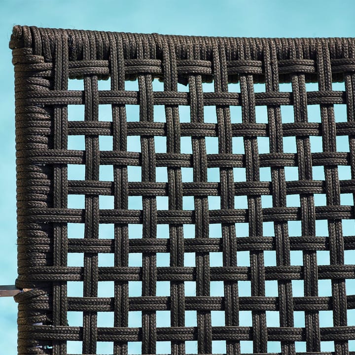 Straw loungestol, Anthracite Cane-line