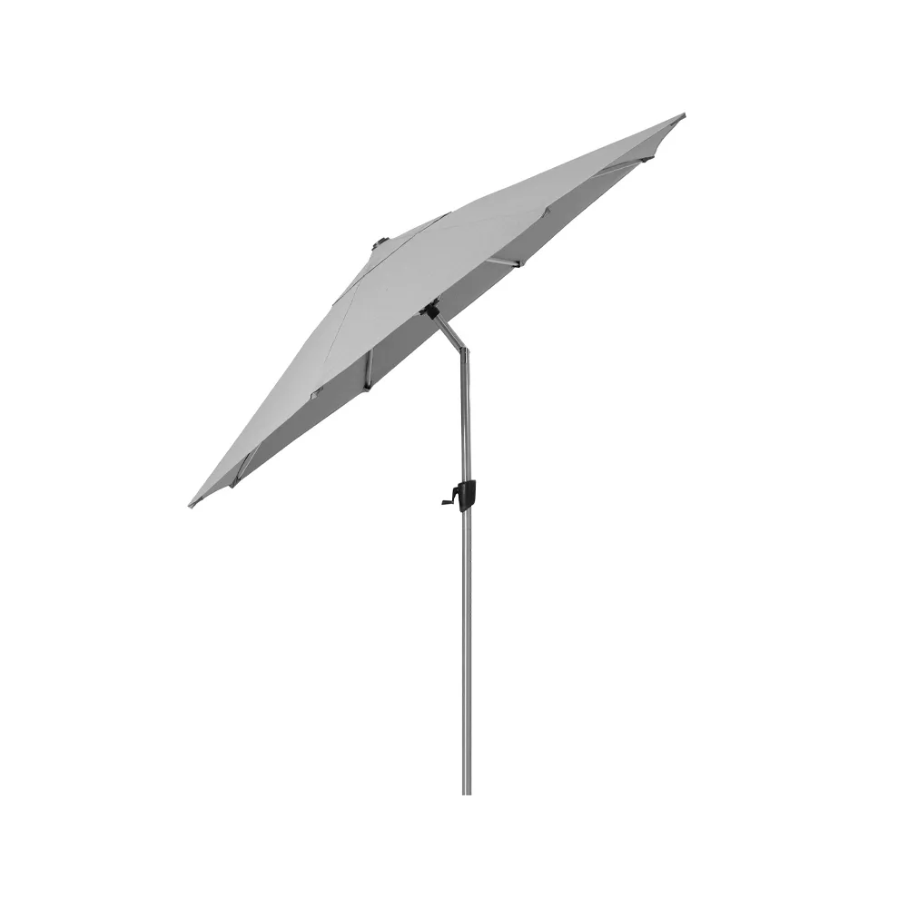 Sunshade Tilt parasol Ø300 cm, Light grey Cane-line