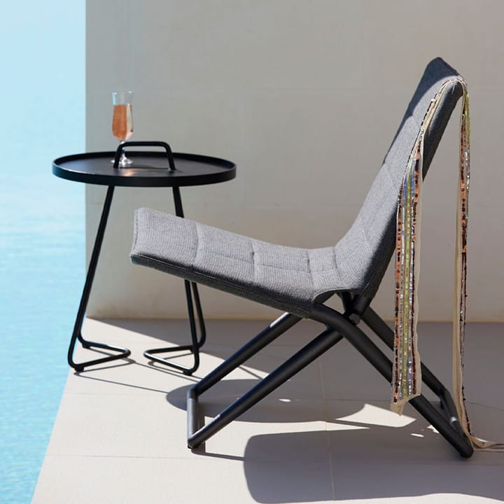 Traveller klapstol, Cane-Line airtouch grey Cane-line