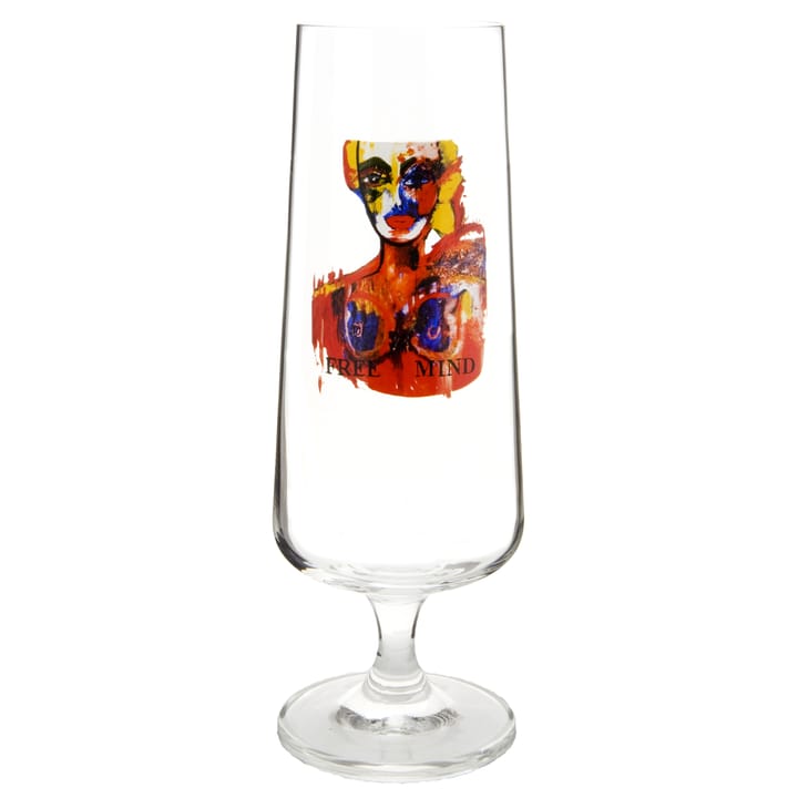 Free Mind ølglas - 50 cl - Carolina Gynning