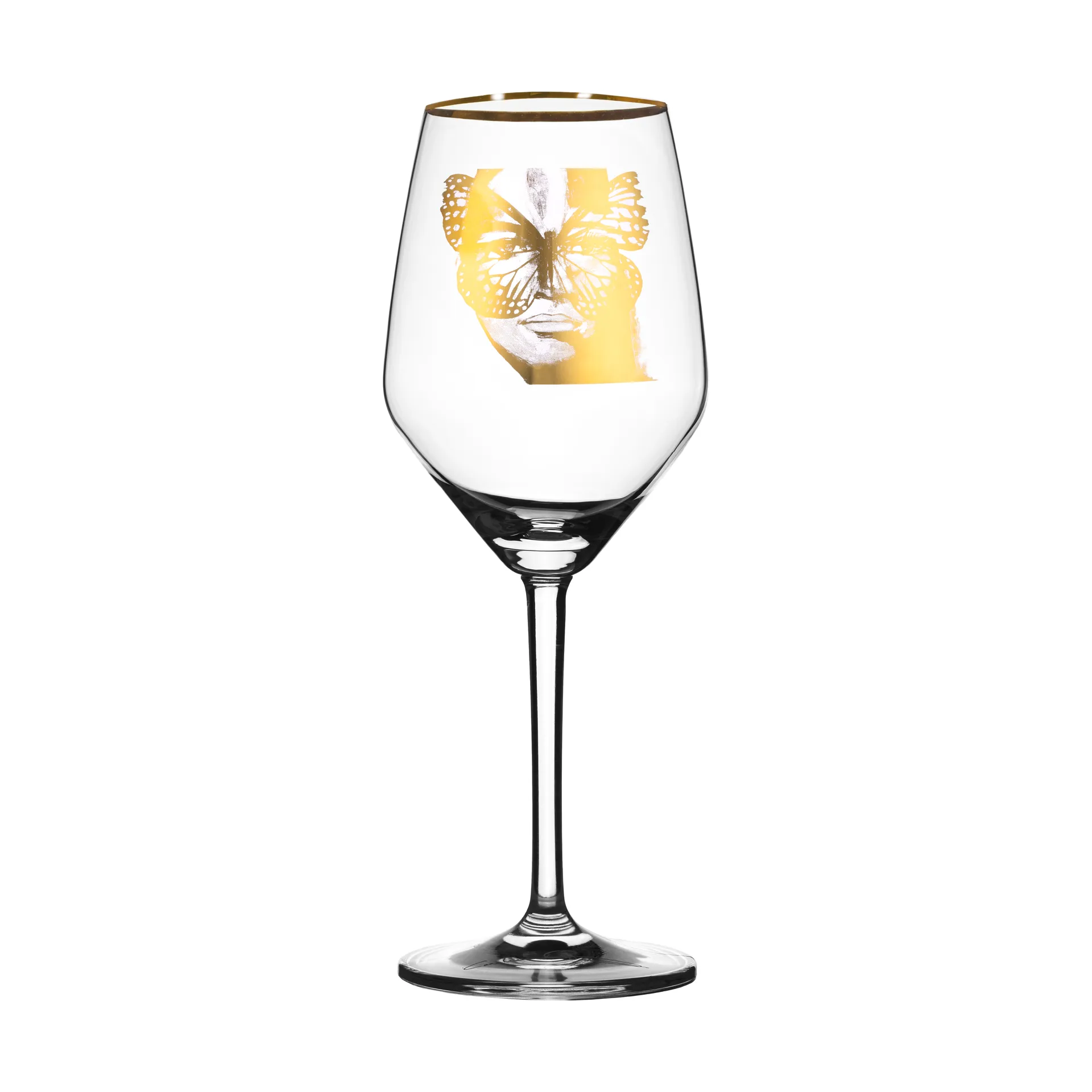 Golden Butterfly rosévinsglas 40 cl, Gold Carolina Gynning