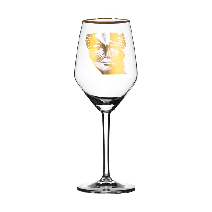 Golden Butterfly rosévinsglas 40 cl - Gold - Carolina Gynning