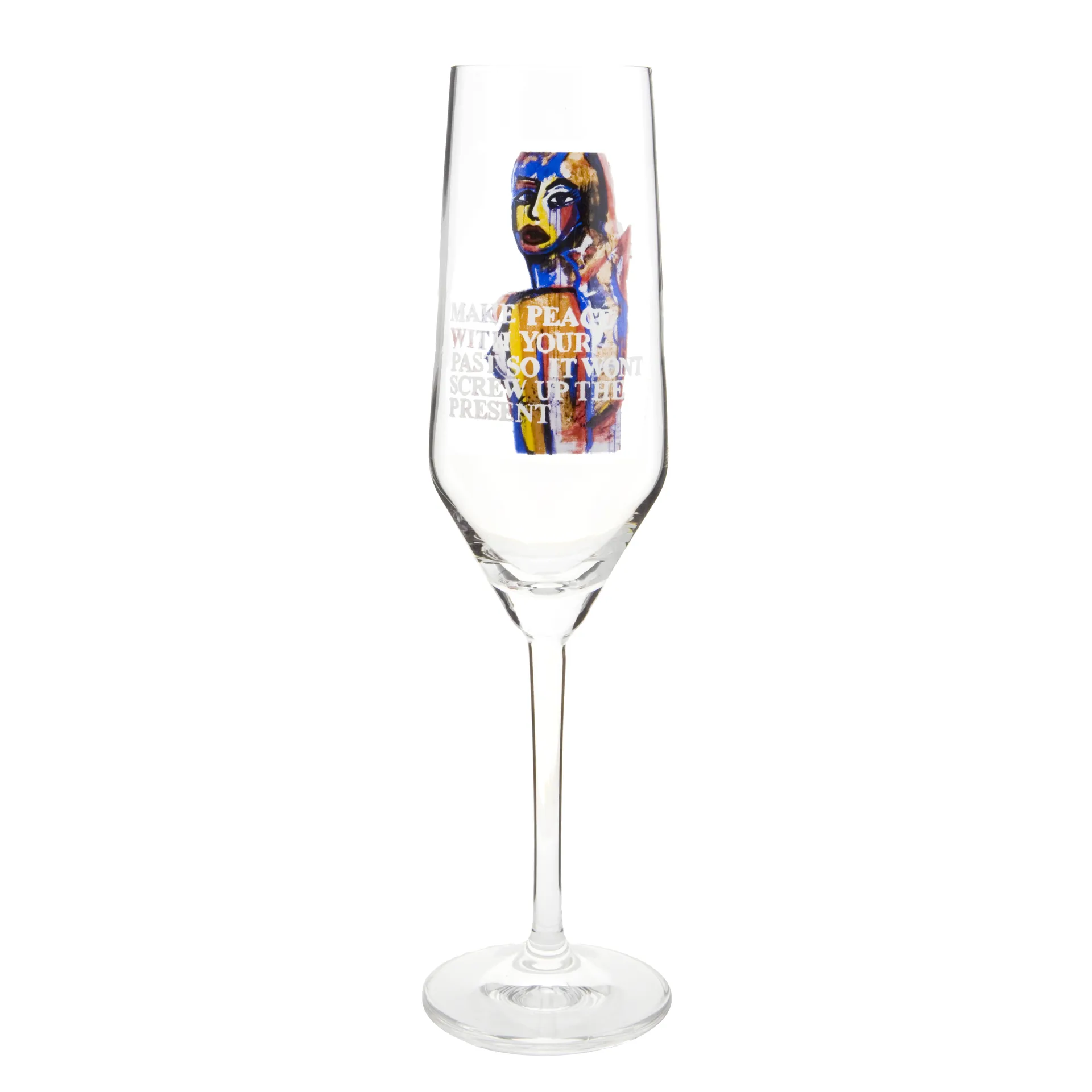 Make Peace champagneglas, 30 cl Carolina Gynning