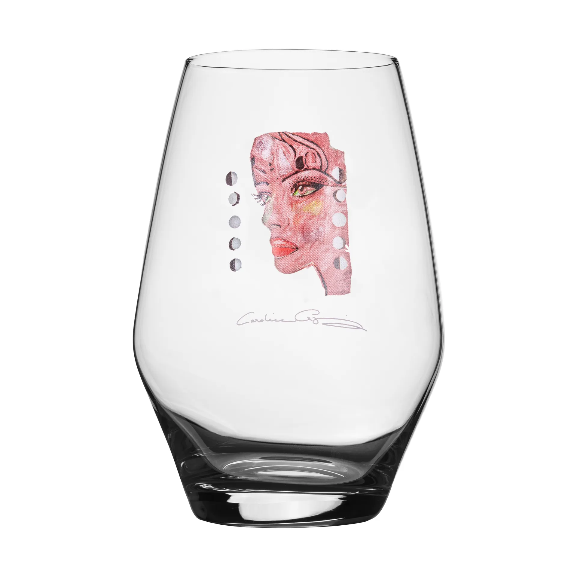 Moonlight Queen drikkeglas 35 cl, Pink Carolina Gynning