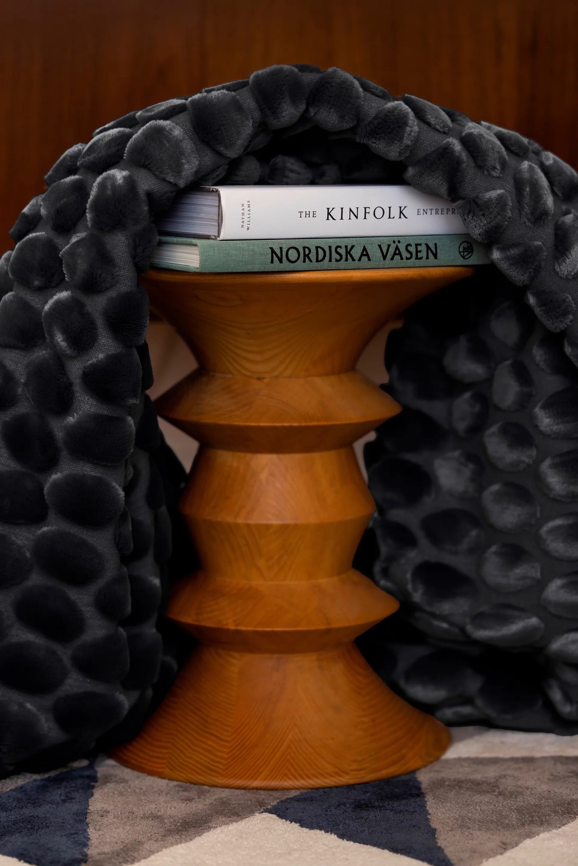 Egg Collection filt 170x130 cm, Sort Ceannis