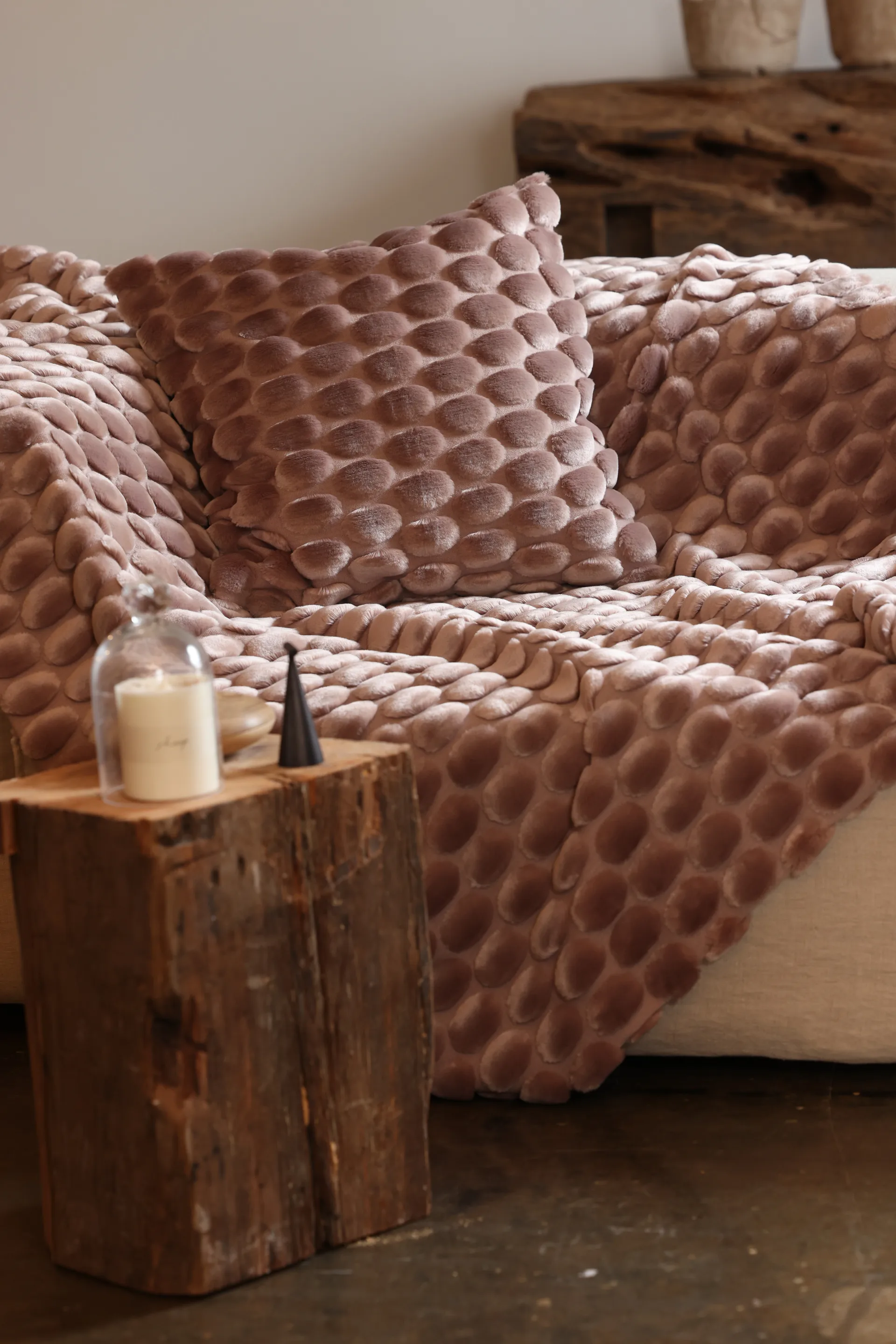 Egg Collection tæppe 130x170 cm, Lyserød Ceannis