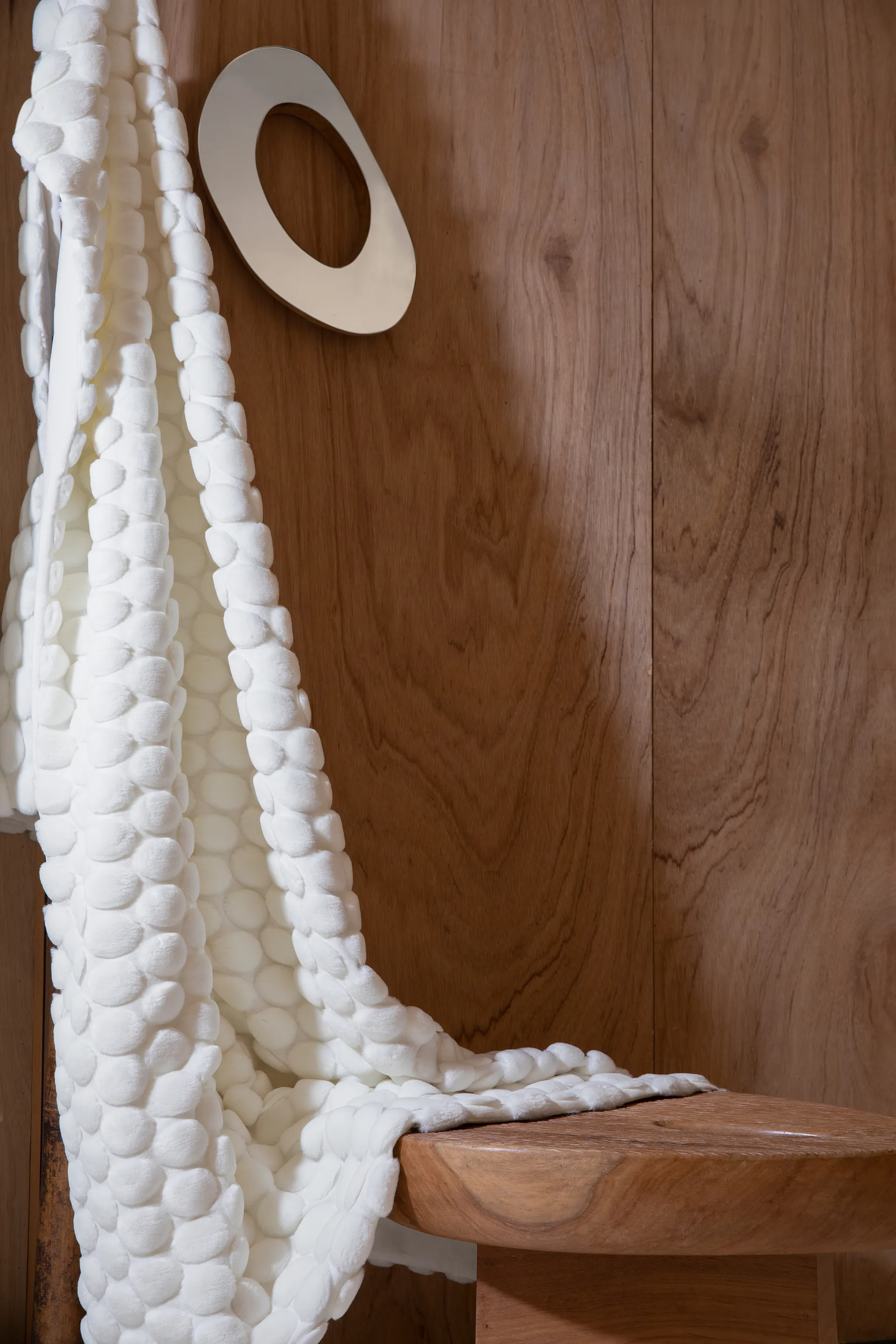 Egg Collection tæppe 170x130 cm, Hvid Ceannis