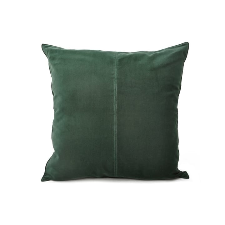Velour pudebetræk 50x50 cm - Mørkegrøn - Ceannis