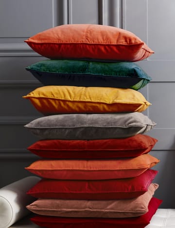 Velvet Collection pudebetræk 50x50 cm - Grå - Ceannis