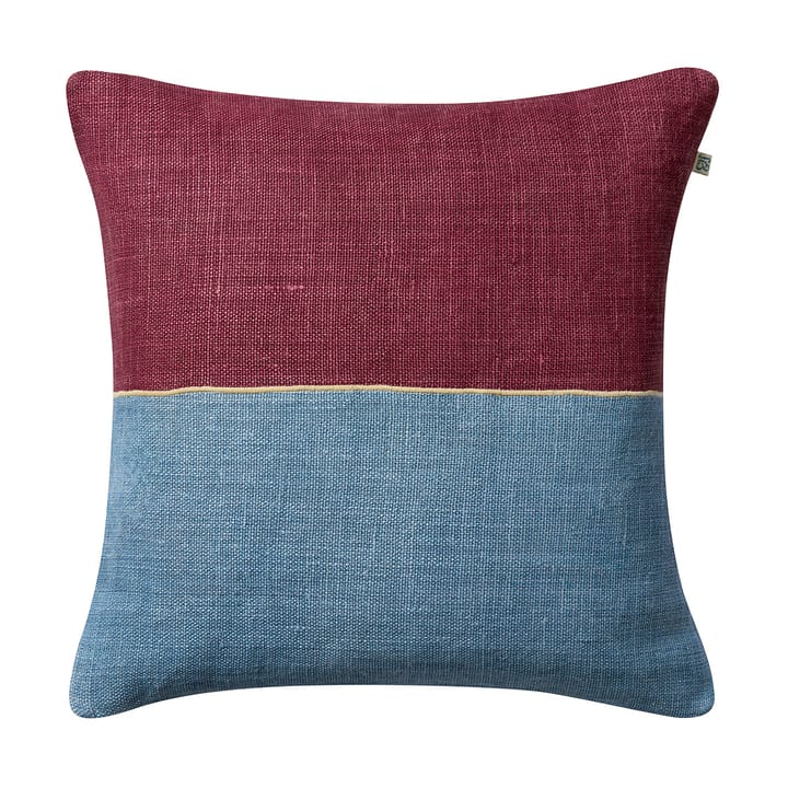 Amol pudebetræk 50x50 cm - Ruby-dusty blue - Chhatwal & Jonsson