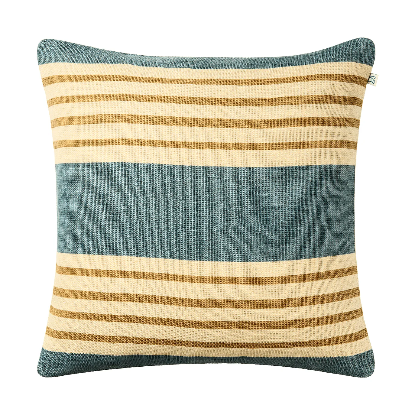 Aria pudebetræk, Heaven blue-khaki, 50x50 cm Chhatwal & Jonsson