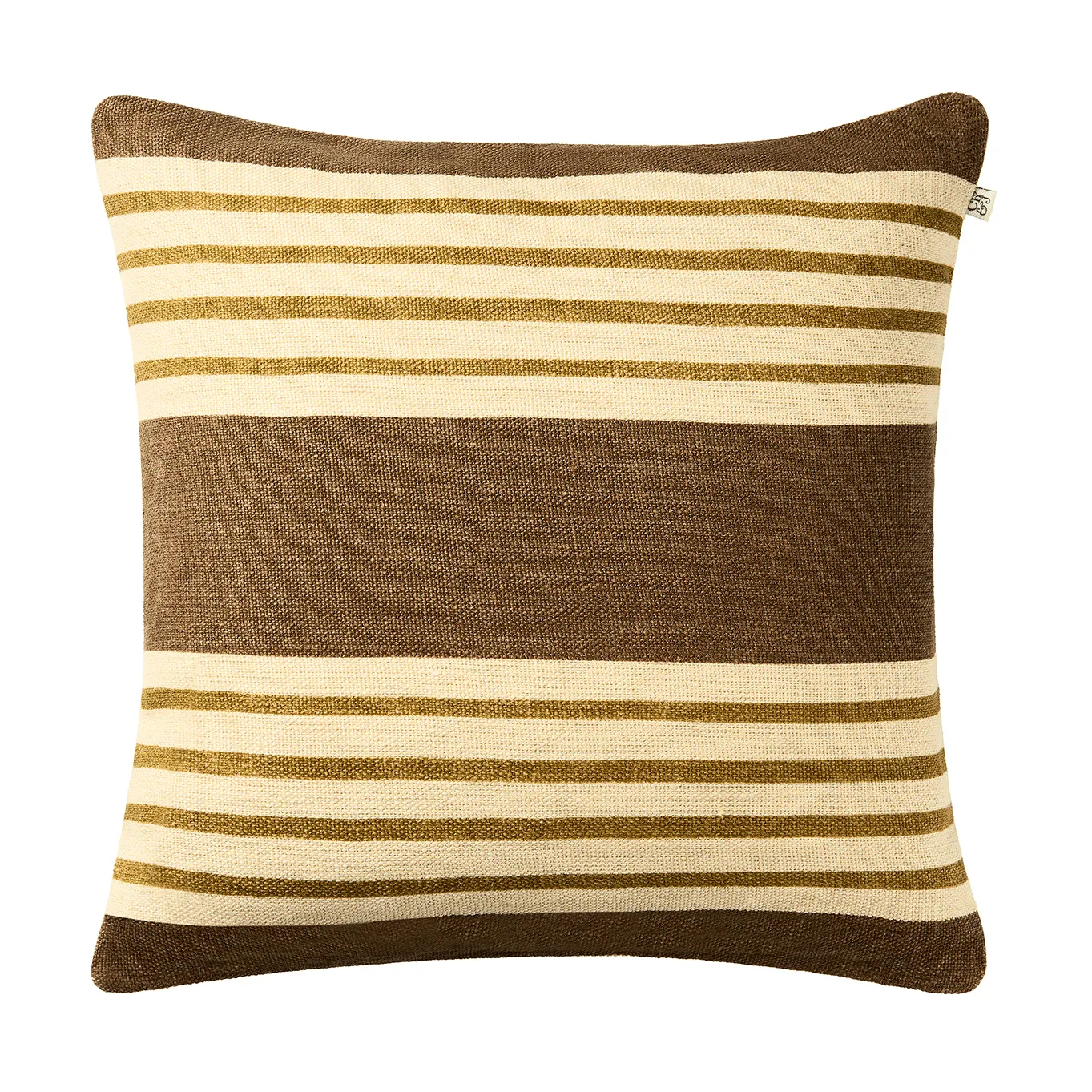 Aria pudebetræk, Taupe-masala yellow, 50x50 cm Chhatwal & Jonsson