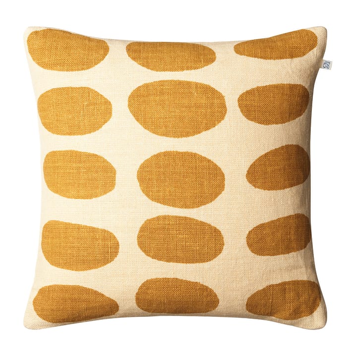 Asim pudebetræk 50x50 cm - Light beige/Spicy yellow - Chhatwal & Jonsson