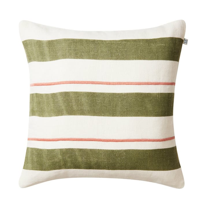 Assam pudebetræk 50x50 cm - Cactus green-rose - Chhatwal & Jonsson