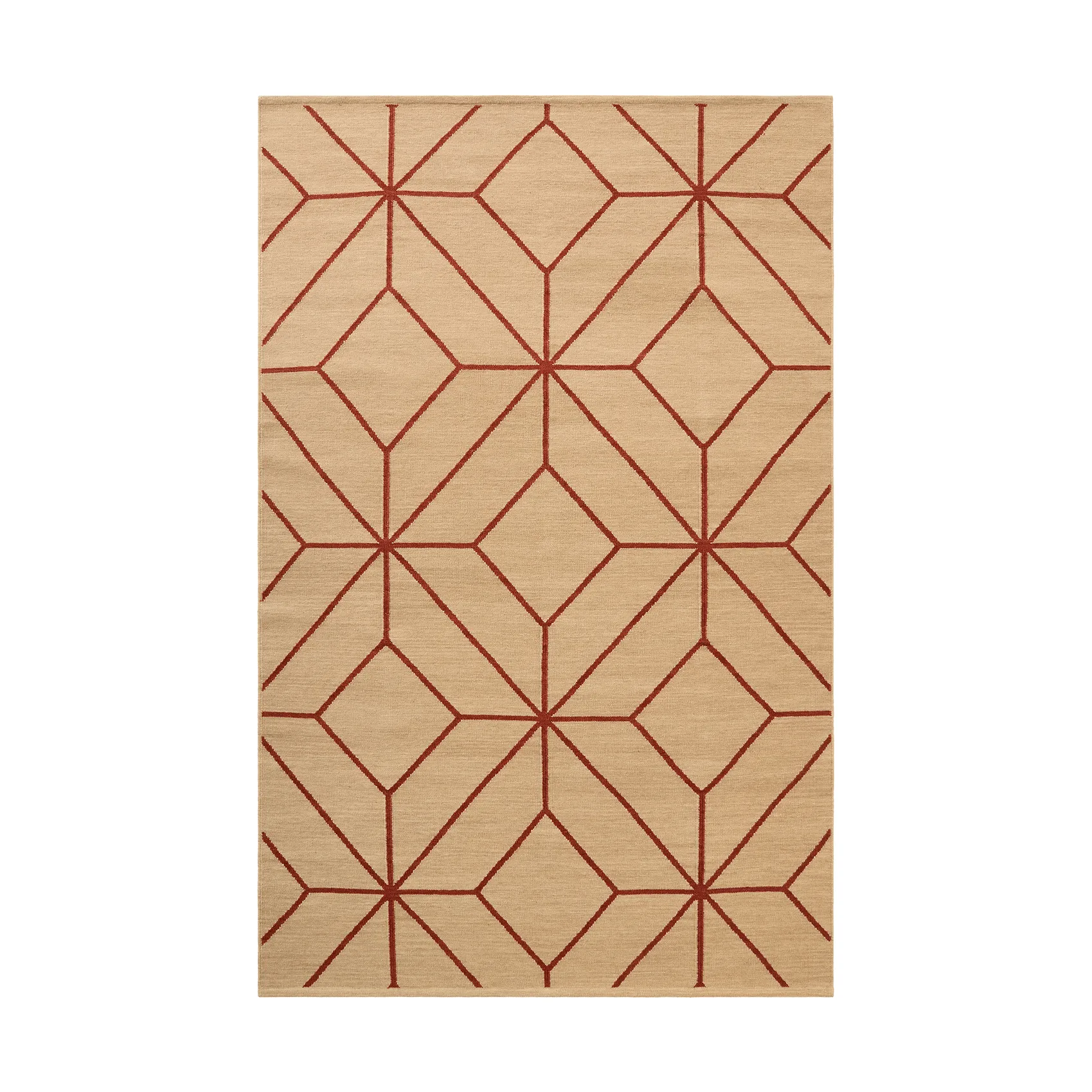 Ayur tæppe, Beige-Rust, 270x180 cm Chhatwal & Jonsson