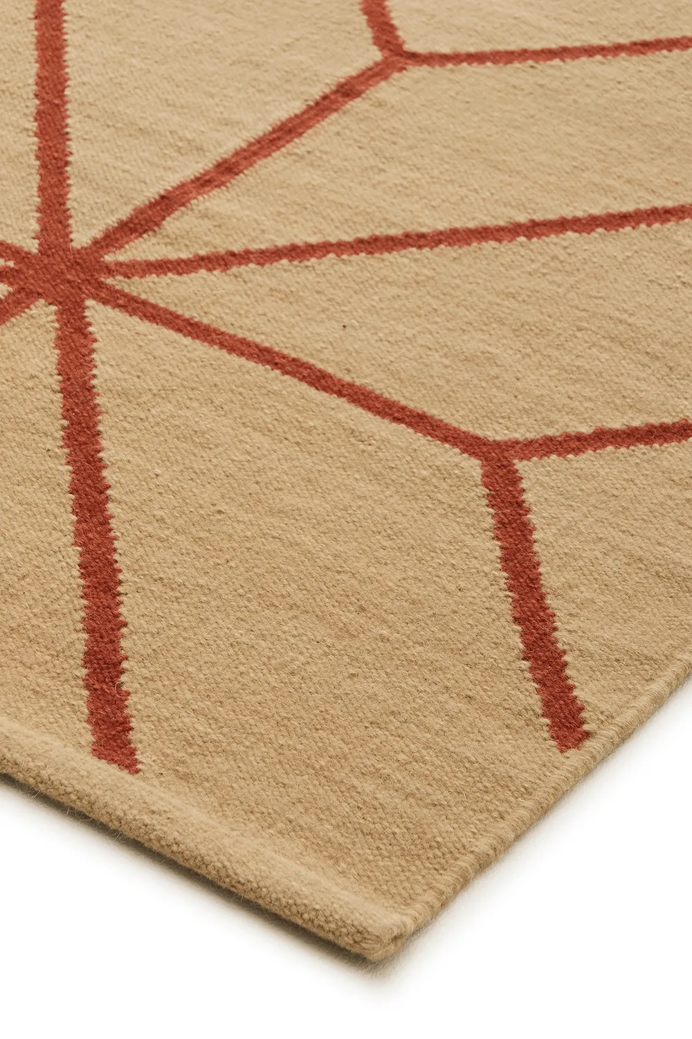 Ayur tæppe, Beige-Rust, 270x180 cm Chhatwal & Jonsson
