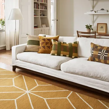Ayur tæppe - Masala Yellow-Off White, 320x230 cm - Chhatwal & Jonsson
