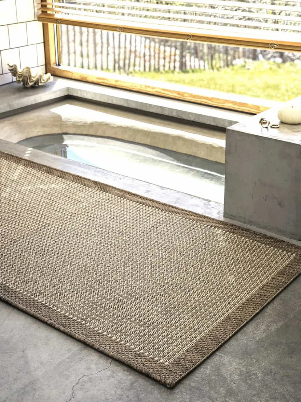 Bahar tæppe, Beige/Offwhite 170x240 cm Chhatwal & Jonsson