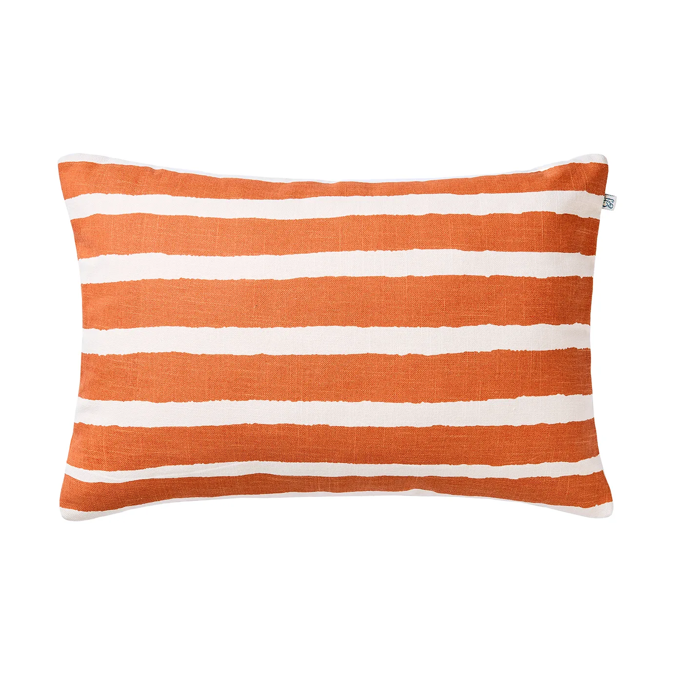 Block Stripe udendørspude 40x60 cm, Apricot orange-off white Chhatwal & Jonsson