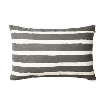 Block Stripe udendørspude 40x60 cm - Grey-off white - Chhatwal & Jonsson