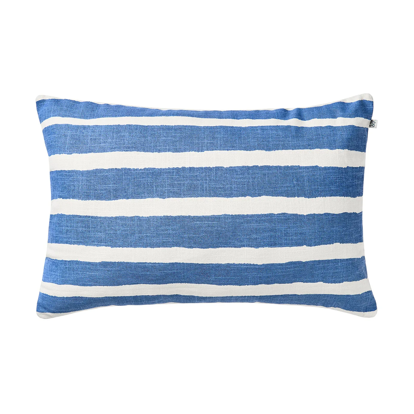 Block Stripe udendørspude 40x60 cm, Riviera blue-off white Chhatwal & Jonsson