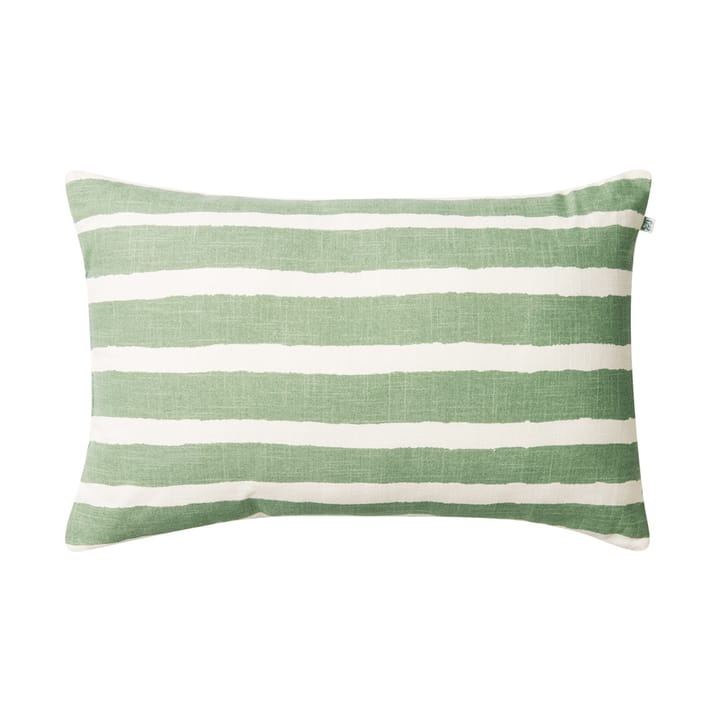 Block Stripe udendørspude 40x60 cm - Sage-off white - Chhatwal & Jonsson