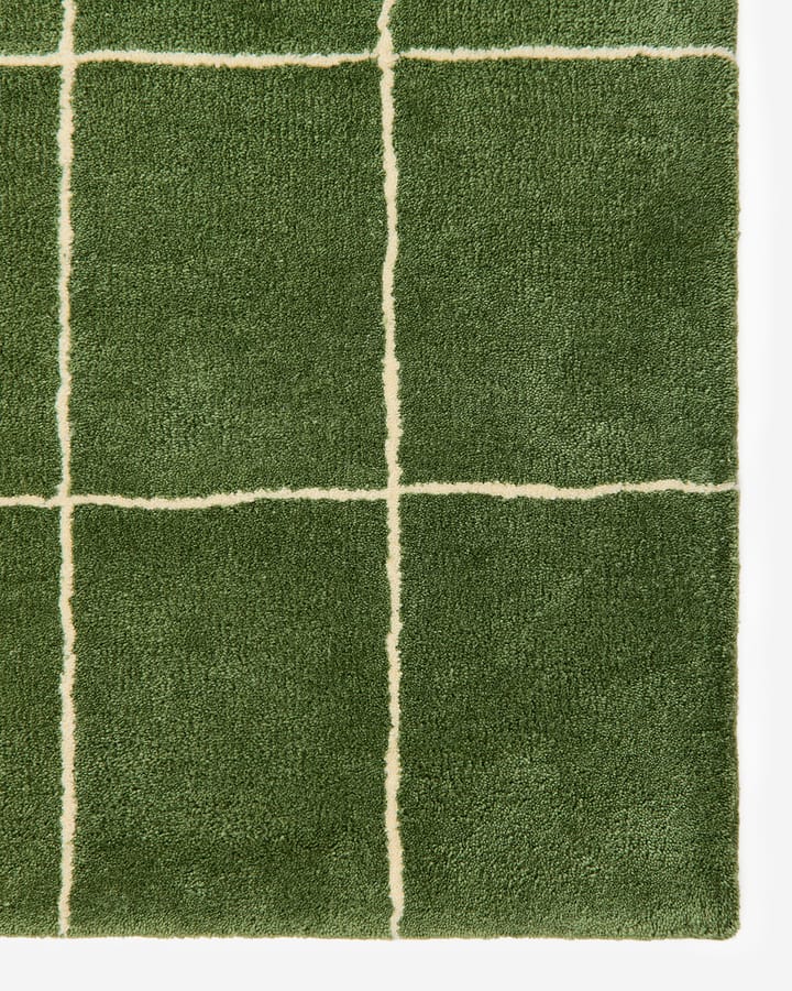 Chakra tæppe, Cactus green-khaki, 180x270 cm Chhatwal & Jonsson