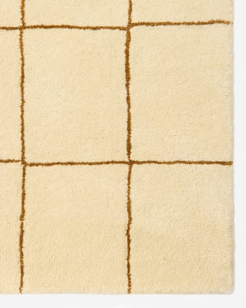 Chakra tæppe - Khaki-masala yellow 180x270 cm - Chhatwal & Jonsson
