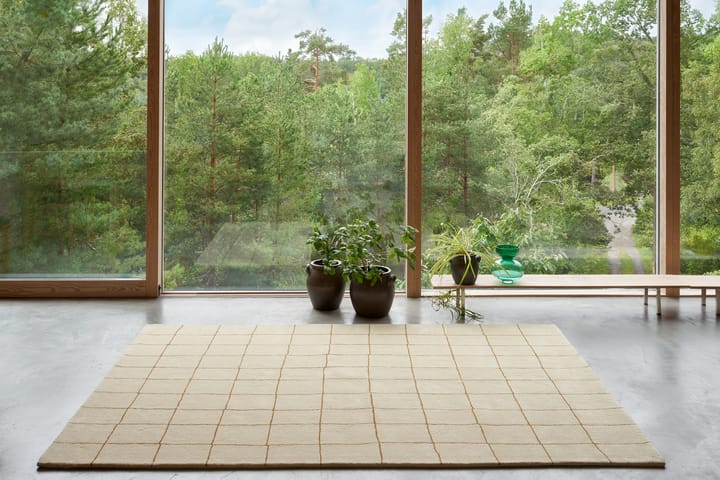 Chakra tæppe, Khaki-masala yellow 180x270 cm Chhatwal & Jonsson