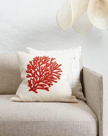 Coral pudebetræk 50x50 cm - Orange - Chhatwal & Jonsson