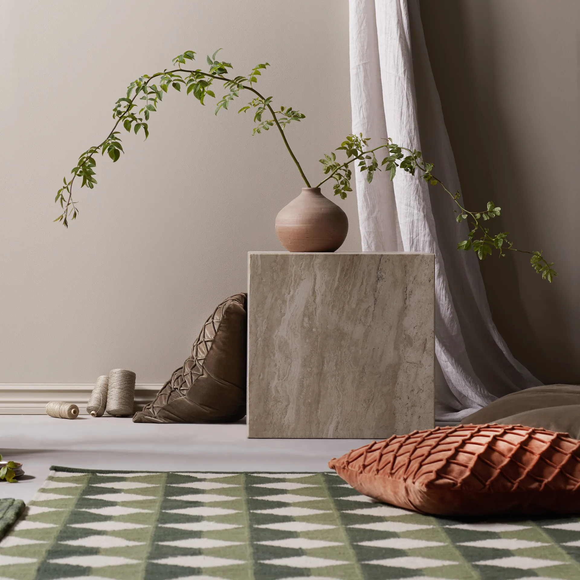 Deva pudebetræk 50x50 cm, Rust Chhatwal & Jonsson