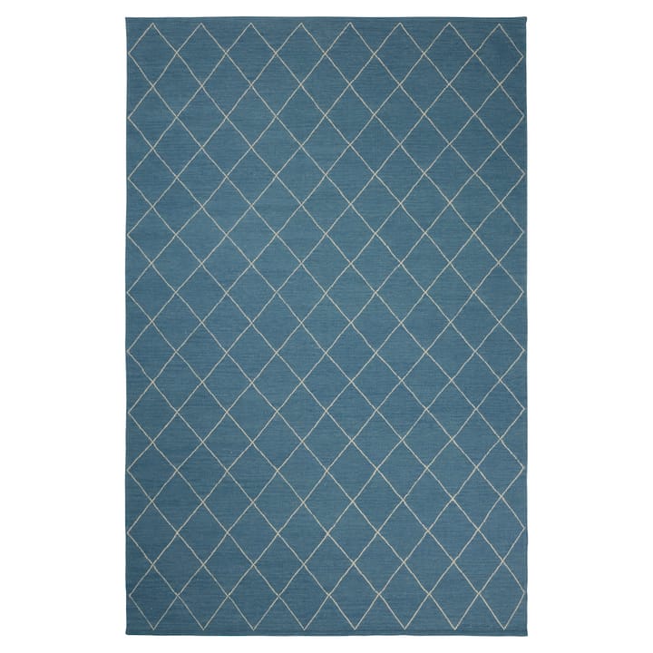 Diamond tæppe 184x280cm - Heaven blue- off white - Chhatwal & Jonsson