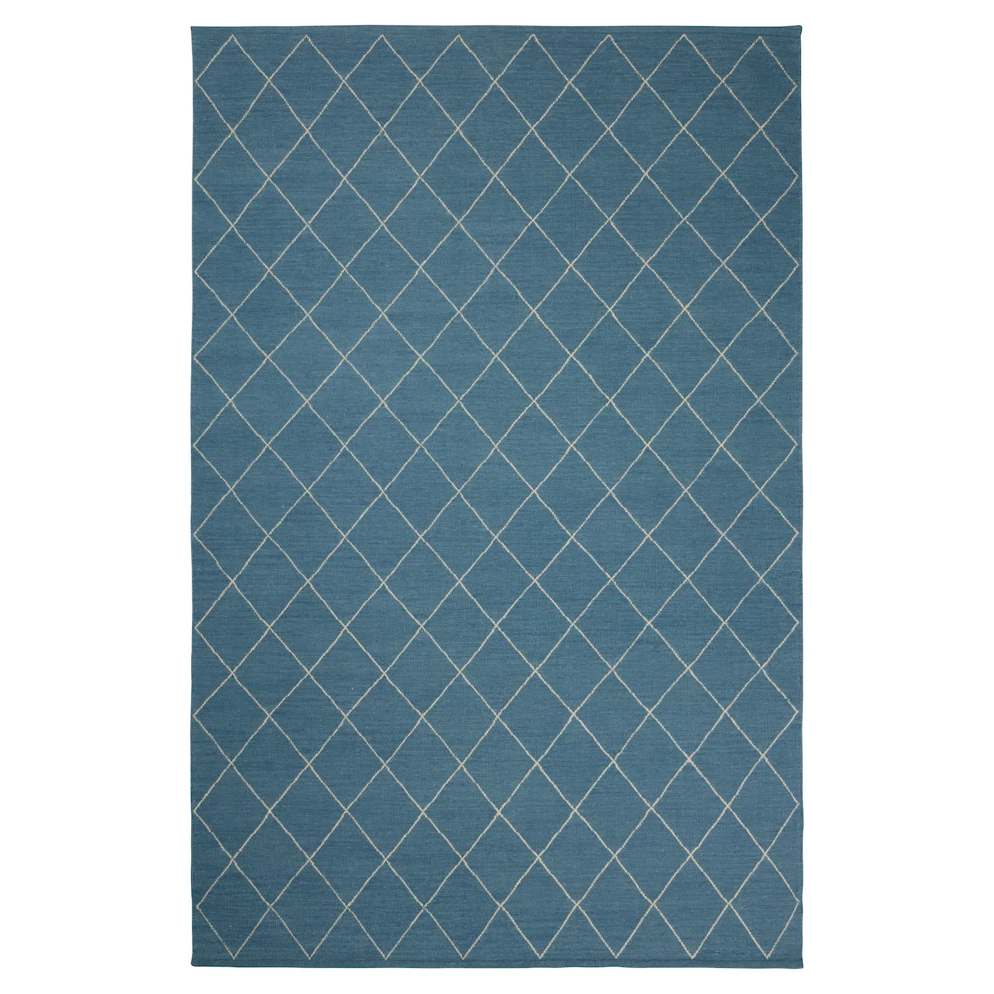 Diamond tæppe 184x280cm, Heaven blue- off white Chhatwal & Jonsson