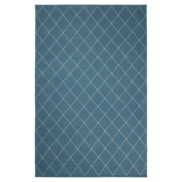 Diamond tæppe 184x280cm - Heaven blue- off white - Chhatwal & Jonsson