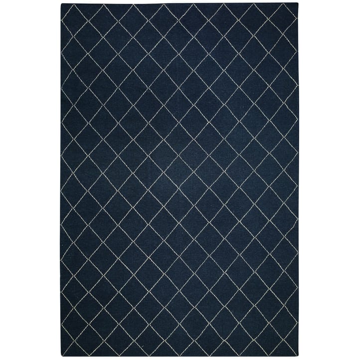 Diamond tæppe 230x336 cm - Blue melange/off white - Chhatwal & Jonsson