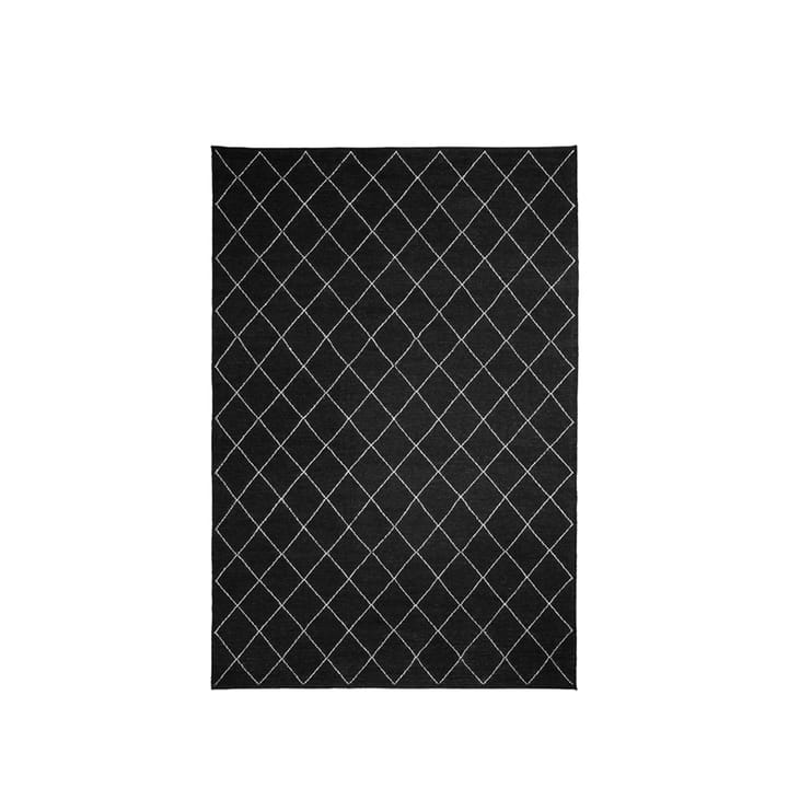Diamond tæppe - Dark grey/offwhite, 184x280 cm - Chhatwal & Jonsson
