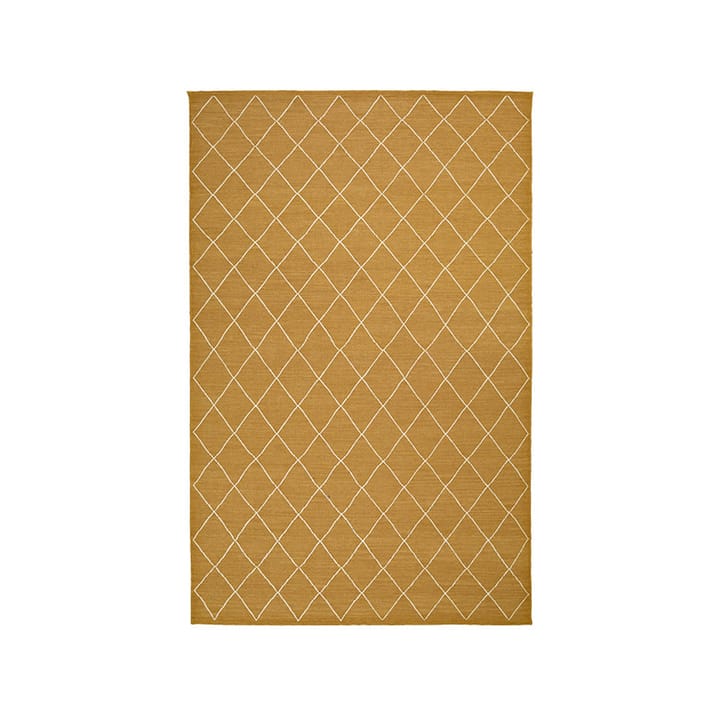 Diamond tæppe - Masala yellow/offwhite, 184x280 cm - Chhatwal & Jonsson