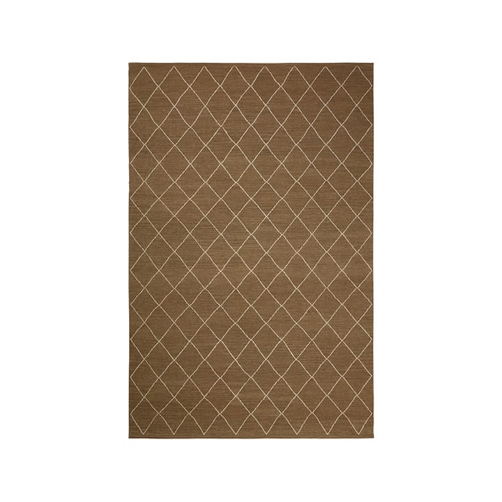 Diamond tæppe - mocha/offwhite, 230x336 cm - Chhatwal & Jonsson