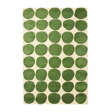 Dots tæppe - Khaki/Cactus green 230x320 cm - Chhatwal & Jonsson