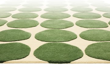 Dots tæppe - Khaki/Cactus green 230x320 cm - Chhatwal & Jonsson
