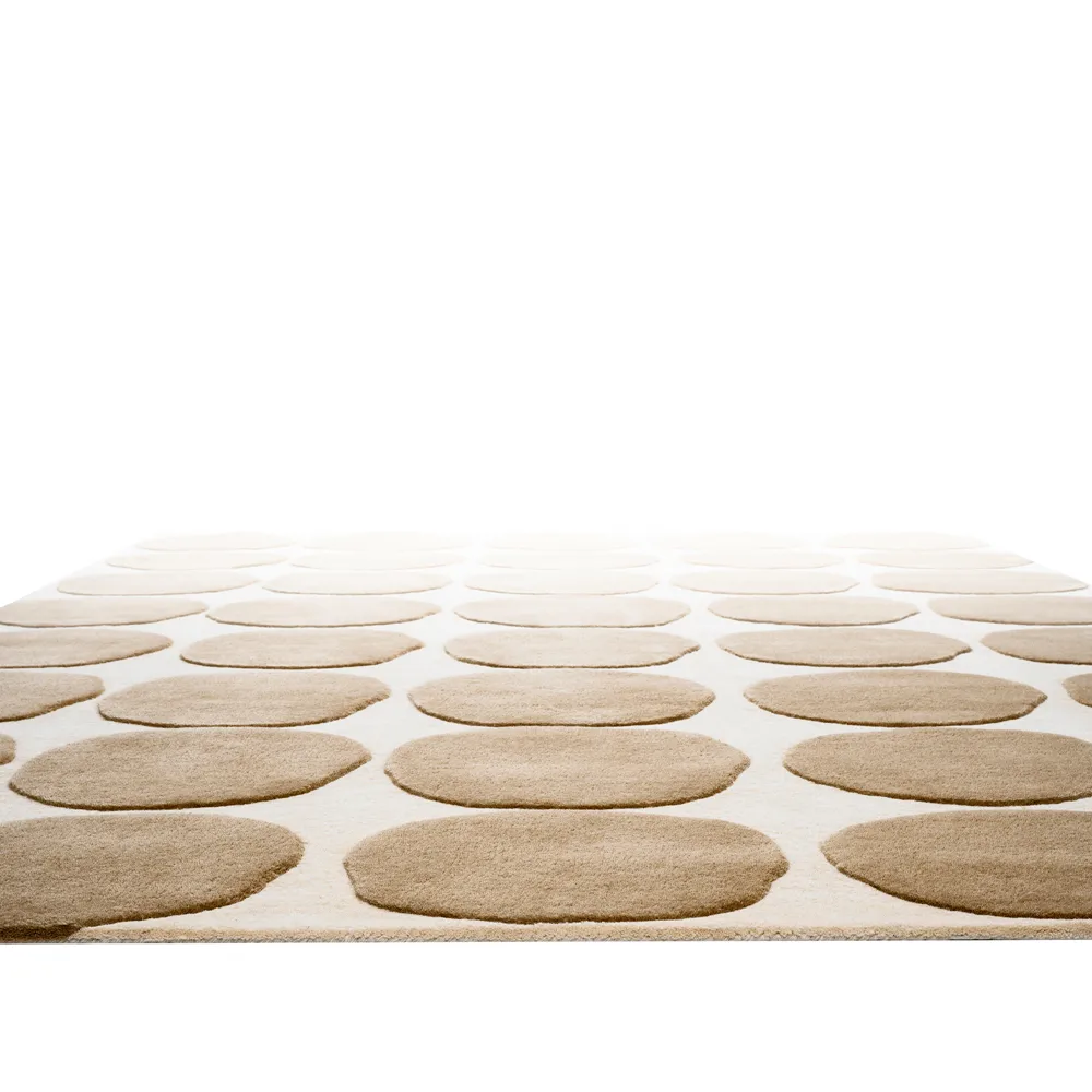 Dots tæppe, light khaki/light beige, 180x270 cm Chhatwal & Jonsson