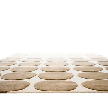 Dots tæppe - light khaki/light beige, 180x270 cm - Chhatwal & Jonsson