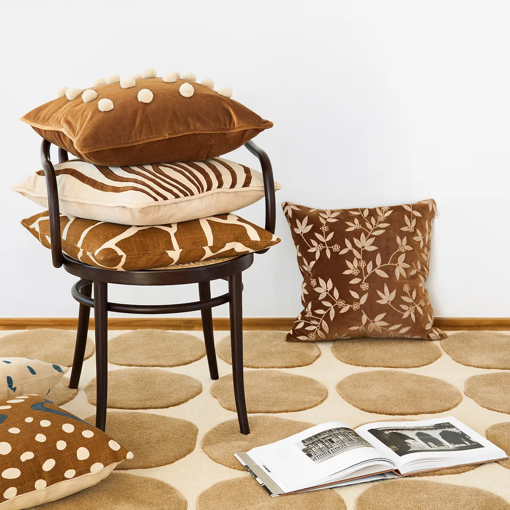 Dots tæppe, light khaki/light beige, 180x270 cm Chhatwal & Jonsson